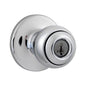 400P-26-SMT - Kwikset Polo Polished Chrome Keyed Entry Knob