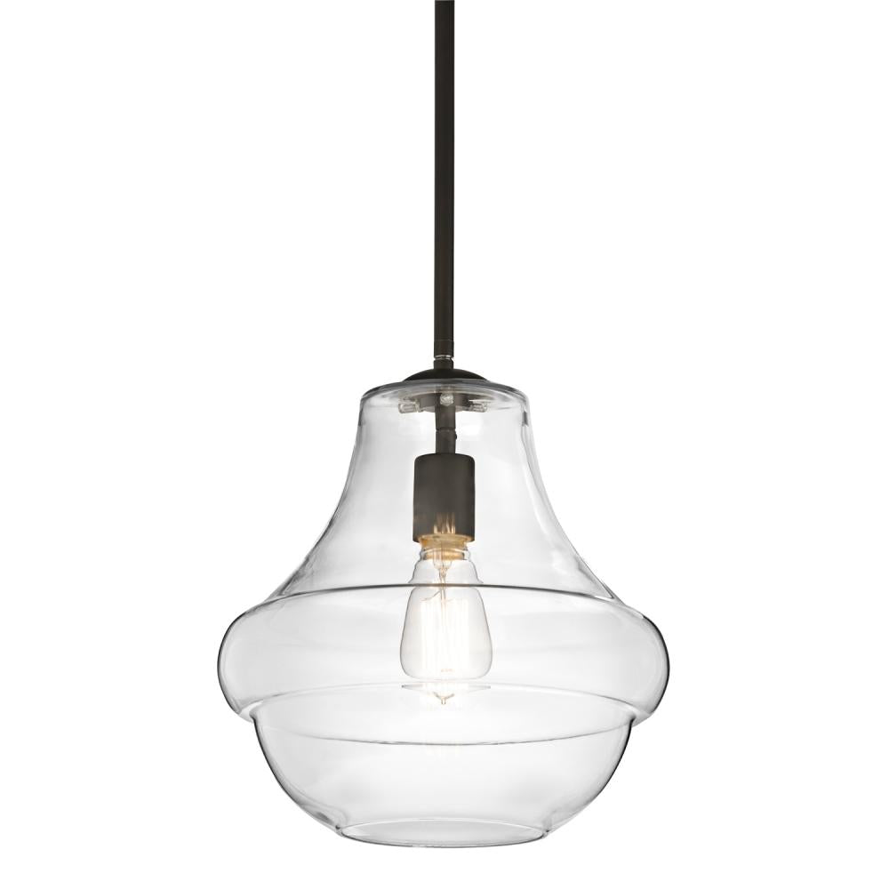 42044OZMER - Kichler Lighting Everly Olde Bronze Pendant