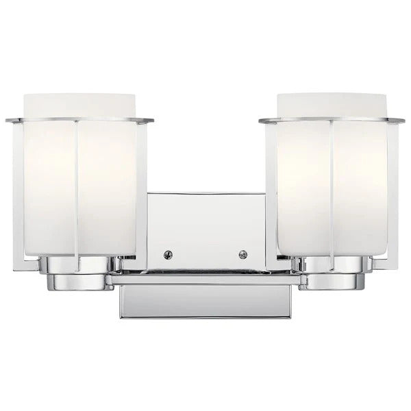 45947CH - Kichler Lighting Chagrin Chrome Vanity Light