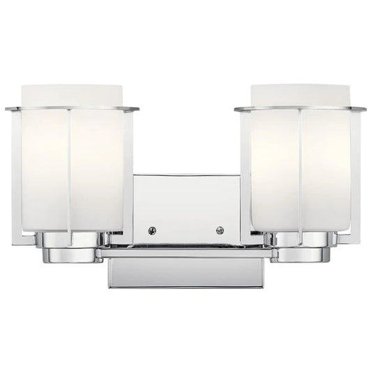 45947CH - Kichler Lighting Chagrin Chrome Vanity Light