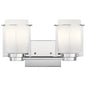 45947CH - Kichler Lighting Chagrin Chrome Vanity Light