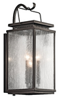49386OZ - Kichler Lighting Manningham Olde Bronze Exterior Wall Lighting