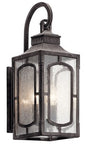 49930WZC - Kichler Lighting Bay Village Weathered Zinc Wall Lantern