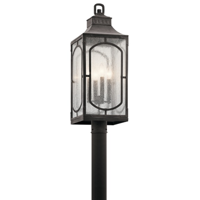 49934WZC - Kichler Lighting Bay Village Weathered Zinc Post Light