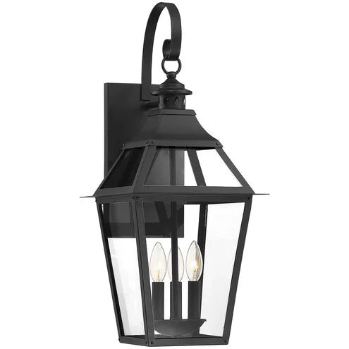 5-722-153 - Savoy House Lighting Jackson Black Outdoor Wall Lantern