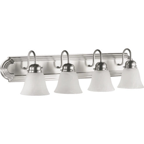 5094-4-165 - Quorum Satin Nickel Vanity Light