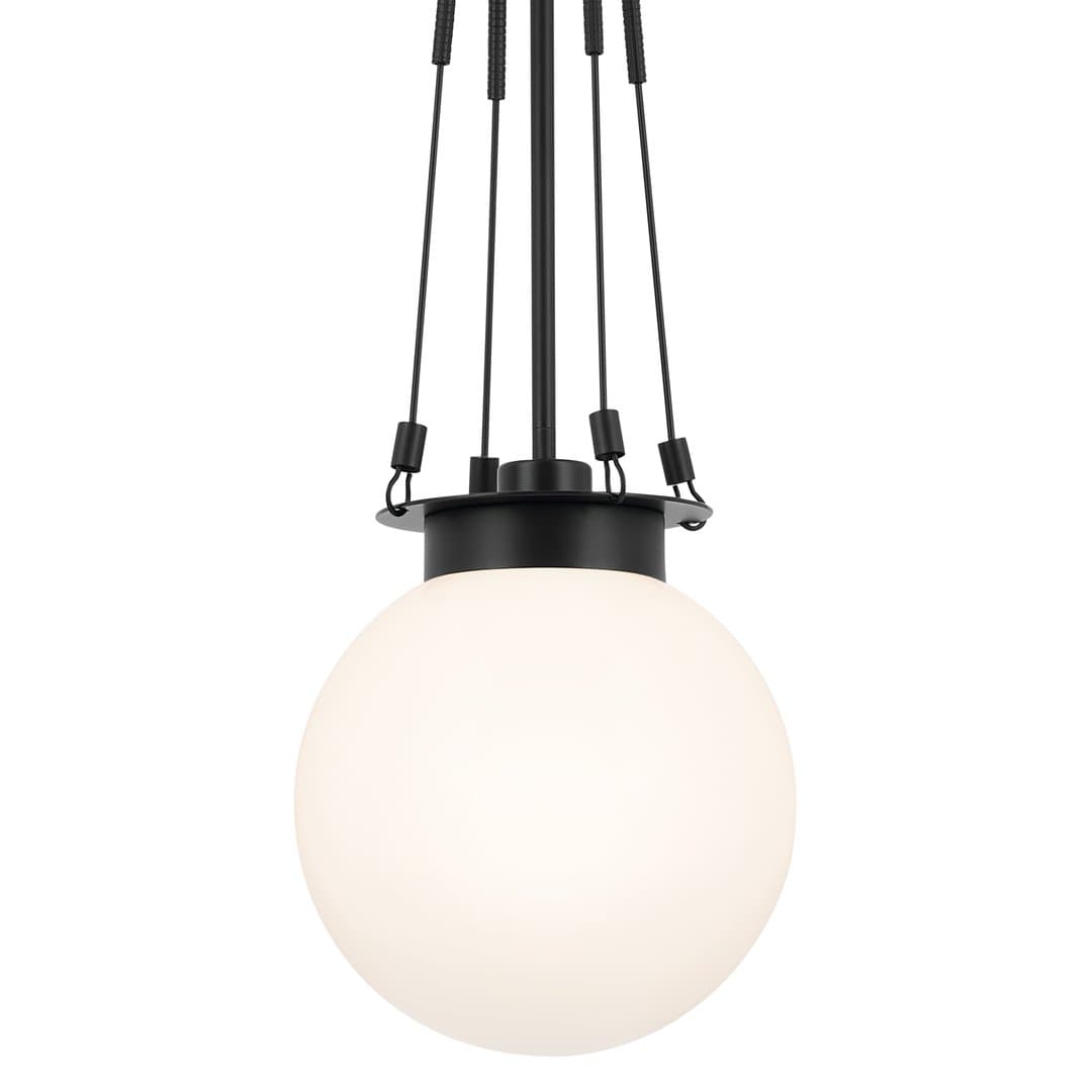 52582BK - Kichler Lighting Albers Matte Black Pendant