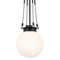 52582BK - Kichler Lighting Albers Matte Black Pendant