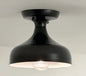 52599BK - Kichler Lighting Sisu Black Semi Flush Mount