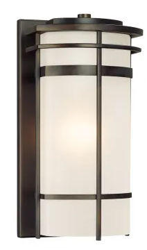 9882-OB - Lakeshore 16" Tall Outdoor Wall Sconce