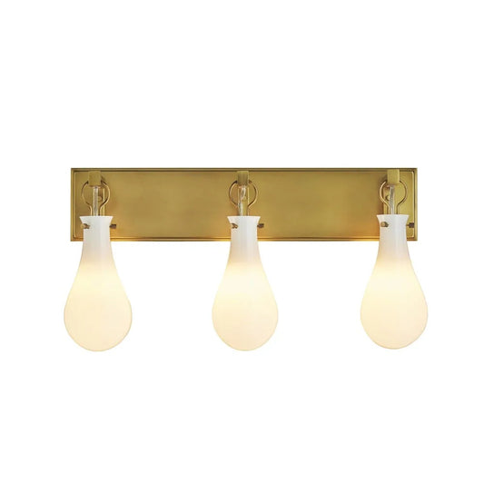 49153 - Arteriors Home Sabine Antique Brass Vanity Light