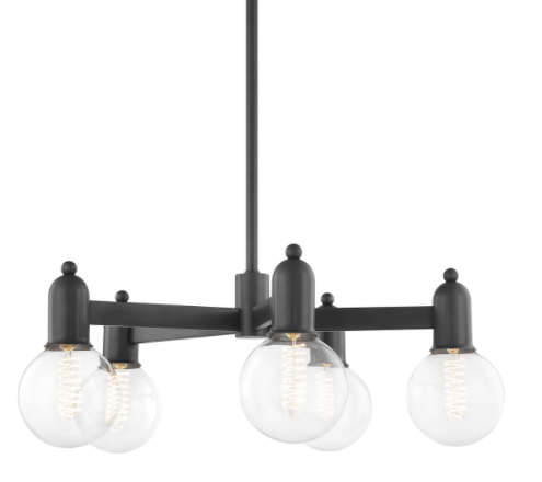 Bryce Chandelier 5-Light Old Bronze (H419805-OB)