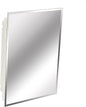 American Pride – Recessed Frameless Beveled Polished Edge Mirror Medicine Cabinet 16" x 22 - 9622WBBR12
