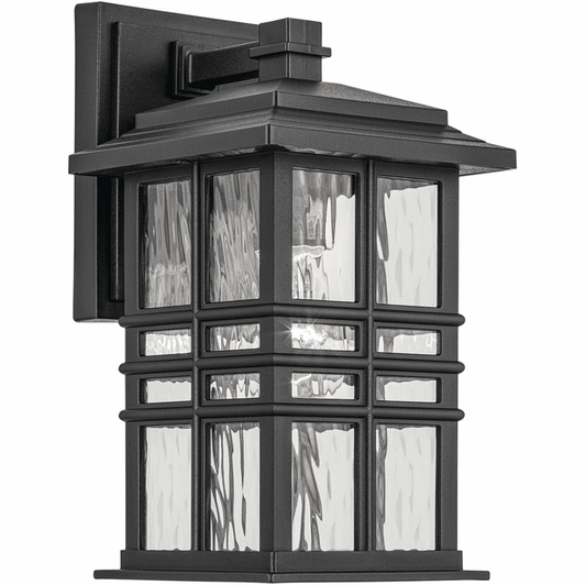 49829BKT - Kichler Lighting Beacon Black Square Outdoor Wall Light