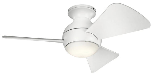 330150MWH - Kichler Lighting Sola White Led Ceiling Fan
