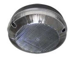 Divine Lighting DL-0012-WH-D13-41-CP 2 Light Exterior Flush Mount