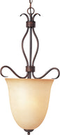Maxim 10130WSOI Basix 2 Light 13 inch Entry Foyer Pendant, Oil Rubbed Bronze