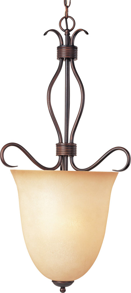 Maxim 10130WSOI Basix 2 Light 13 inch Entry Foyer Pendant, Oil Rubbed Bronze