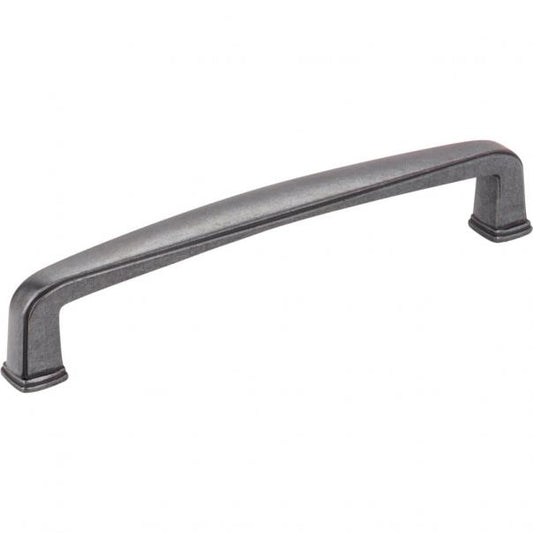 Hardware Resources 1092-128DACM Milan 128mm Center to Center Square Cabinet Pull, Gun Metal