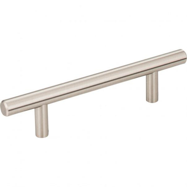 Hardware Resources 156SN Naples 3 3/4" Center to Center Cabinet Bar Pull,  Satin Nickel