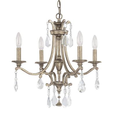 4394MY-000-CR - 4 Light Mystic Chandelier