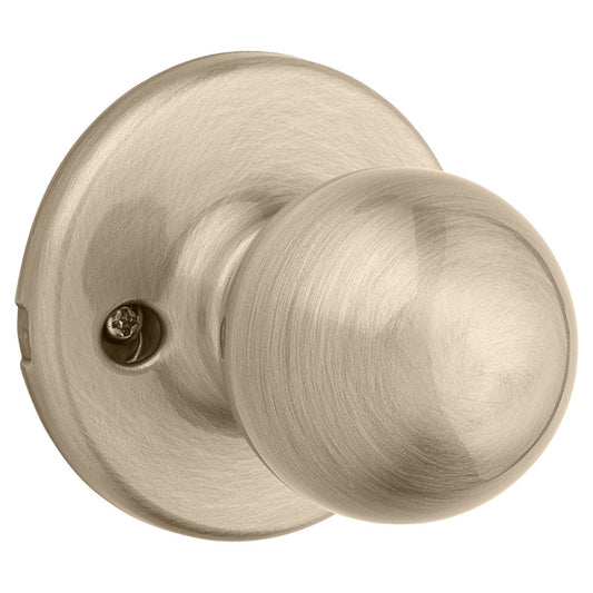 488P-5 - Half-Inactive Antique Brass Knob