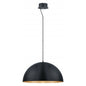 Eglo 201294A Gaetano LED 24 inch Pendant, Black and Gold