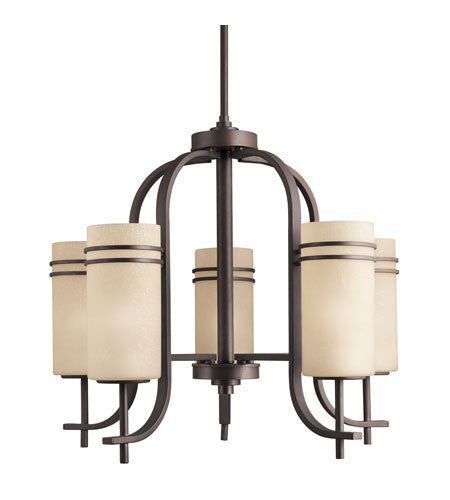 2180OZ - Olde Bronze 5 Lt. Sombra Chandelier - Kichler - IN STOCK LIGHTING - Chandelier