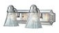 2502 BN - Brushed Nickel 2 Lt. Arenta Bath Vanity - Trans Globe Lighting - IN STOCK LIGHTING - Vanities