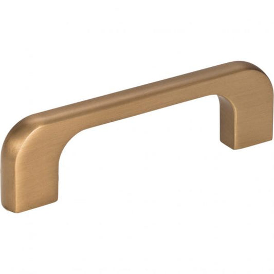 Hardware Resources 264-3SBZ Alvar 3" Center to Center Cabinet Pull, Satin Bronze