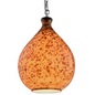 Varaluz 274M01C French Quarter 1 Light Mini Pendant, Tortoise Shell Art