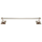 JVJ Hardware 28324-D Gradus 24" Towel Bar Set, Polished Nickel
