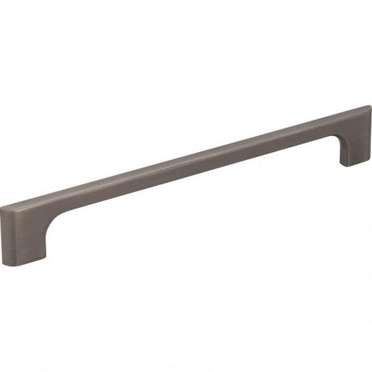 Hardware Resources 286-192BNBDL Leyton 8-15/16" Cabinet Pull, Brushed Pewter