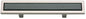 Atlas Homewares 231-BLK-BRN Spa Black Pull, 3 in. (76mm), Brushed Nickel