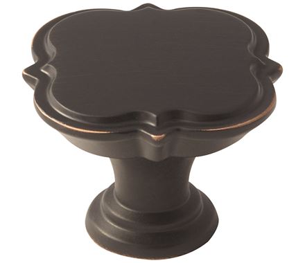 Amerock BP36629ORB Grace Revitalize 1-3/4" (44mm) Cabinet Knob, Oil Rubbed Bronze