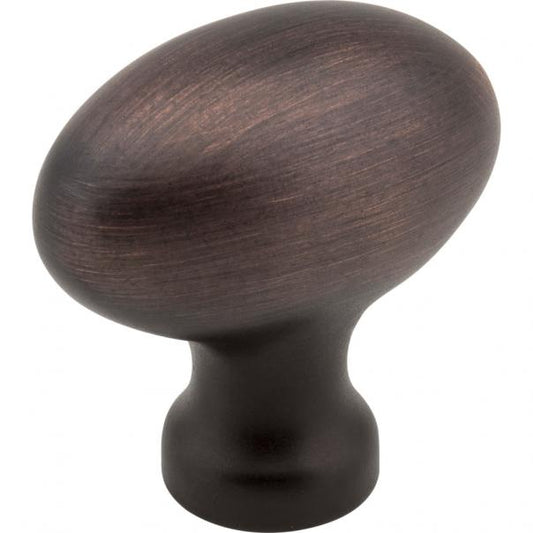 Hardware Resources 3991DBAC Madison 1 9/16" Football Knob, Brushed Oil Rubbed