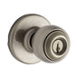 400P-5 - Keyed Entry Antique Brass Knob