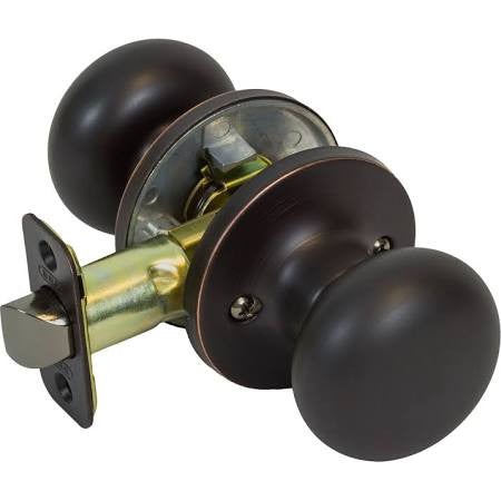 4211OB - Oil Rubbed Bronze Noe Valley Passage Knob - Better Home Products - IN STOCK LIGHTING - Hardware
