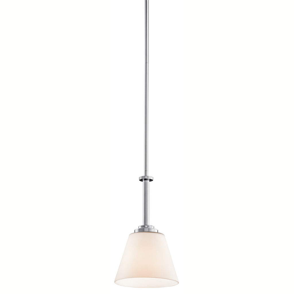 42527CH - Chrome 1 Lt. Rise Mini Pendant - Kichler - IN STOCK LIGHTING - Mini Pendant