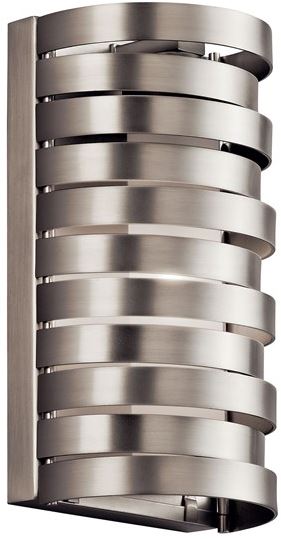 Kichler 43305NI Roswell 1 Light 5 inch Wall Sconce, Brushed Nickel