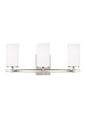 Sea Gull 4424603EN3-962 Alturas 3 Light 22 inch Bath Vanity, Brushed Nickel