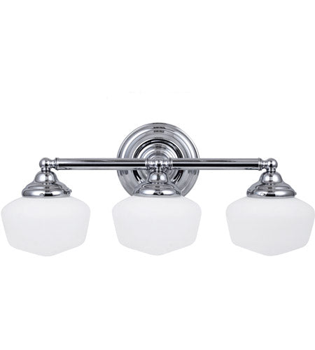 Sea Gull 44438EN3-05 Academy 3 Light 23 inch Bath Vanity, Chrome