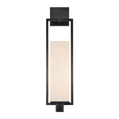 Sonneman 4490.51F Metro 1 Light 6 inch Black Brass Sconce Wall Light