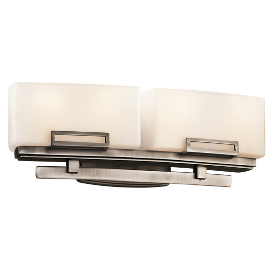 45225AP - Antique Pewter 4 Lt. Leeds Bath Vanity - Kichler - IN STOCK LIGHTING - Vanities