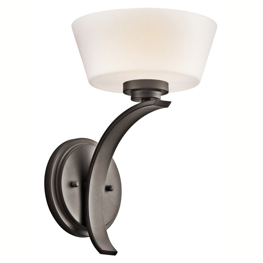 45228OZ - Olde Bronze 1 Lt. Rise Wall Sconce - Kichler - IN STOCK LIGHTING - Wall Sconce