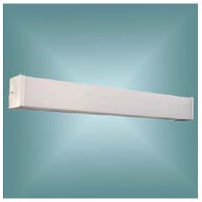 Divine Lighting DL-4805-WH-232EH-OCC 4' Two Light Square Strip Light