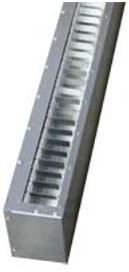 Divine Lighting DL-48BN-WH-328-EH-CPA-EM-W 4' Three Light Exterior Downlite