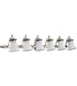 515-6-65 - Nickel 6 Lt. Coventry Bath Vanity - Quorum - IN STOCK LIGHTING - Vanities