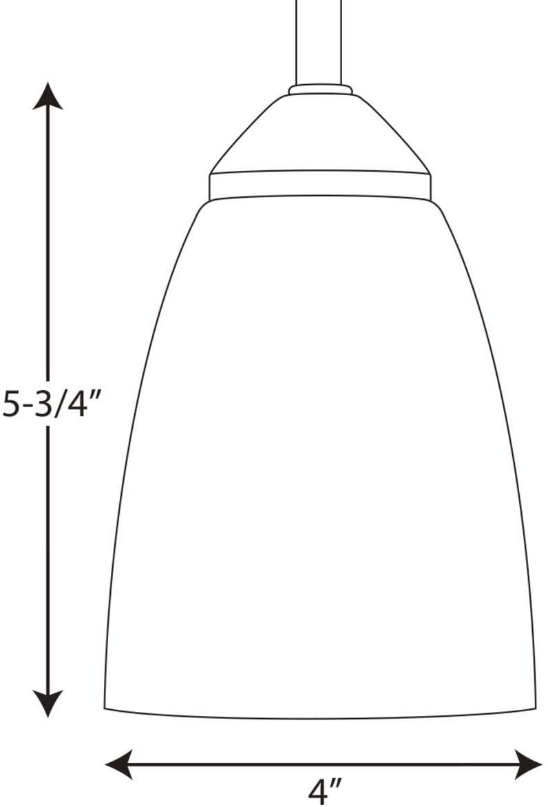 Progress P5113-20 Gather 1 Light 4 inch Mini-Pendant, Antique Bronze
