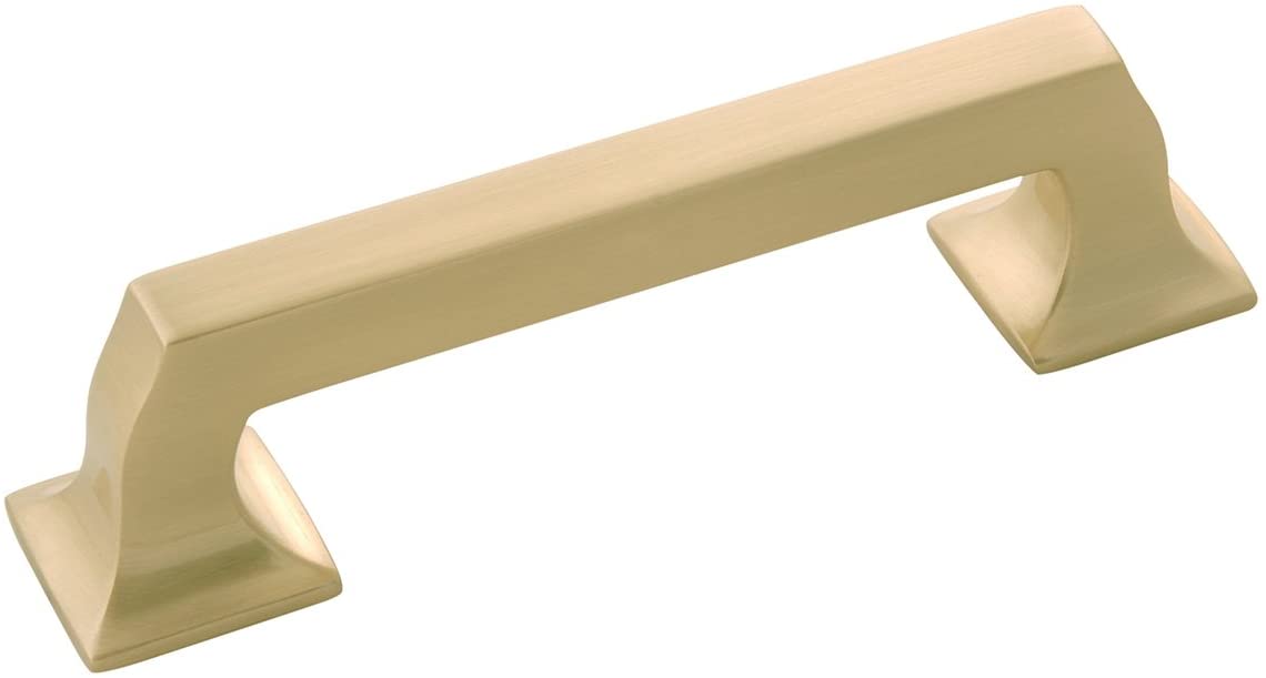 Belwith-Keeler B055551-04 Studio II Pull 96mm Center, 4.75", Satin Brass